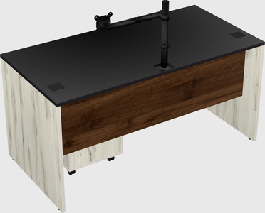 Rectangular desk