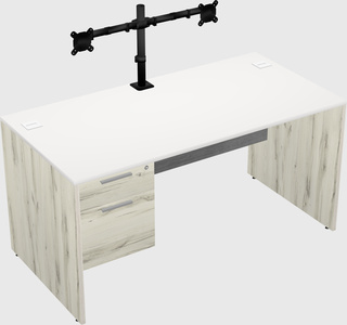 Rectangular desk
