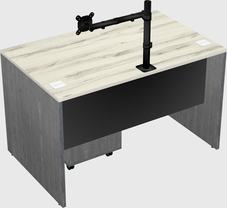 Rectangular desk