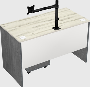 Rectangular desk