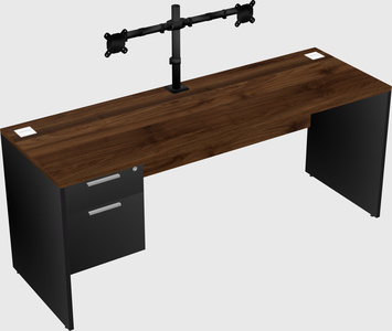 Rectangular desk