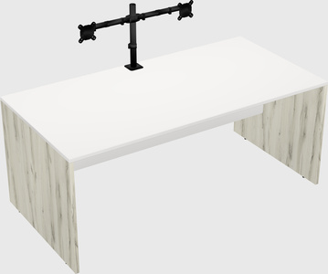 Rectangular desk