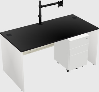 Rectangular desk