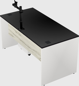 Rectangular desk