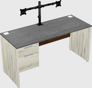 Rectangular desk