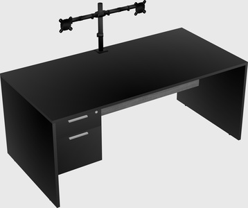 Rectangular desk