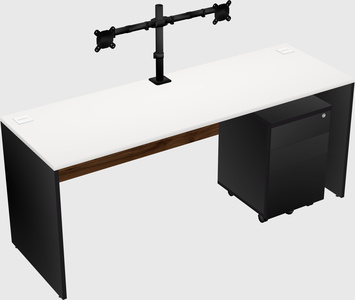 Rectangular desk