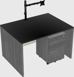 Rectangular desk