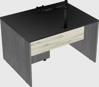 Rectangular desk
