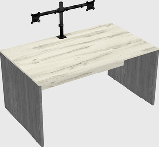 Rectangular desk