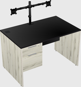 Rectangular desk