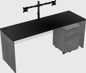Rectangular desk