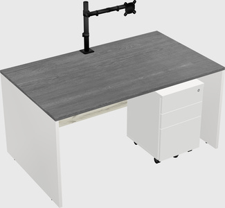 Rectangular desk