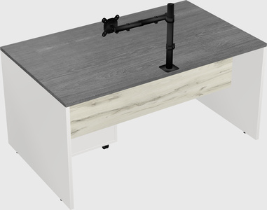 Rectangular desk