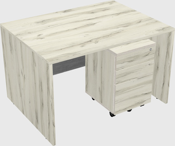 Rectangular desk