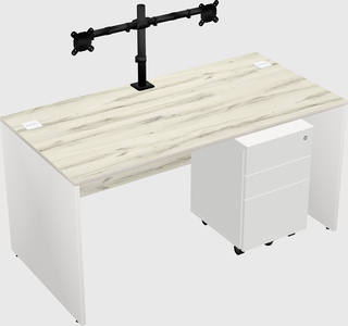 Rectangular desk