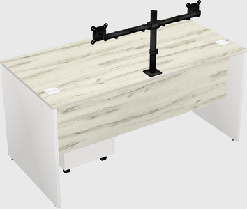 Rectangular desk