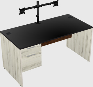 Rectangular desk