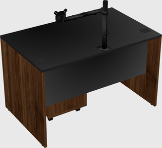 Rectangular desk