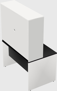 Rectangular desk