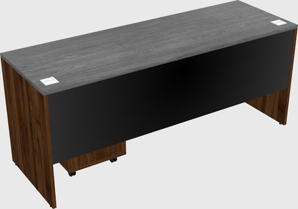 Rectangular desk