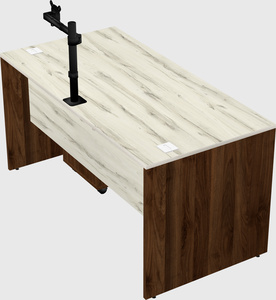 Rectangular desk