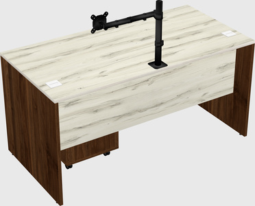 Rectangular desk