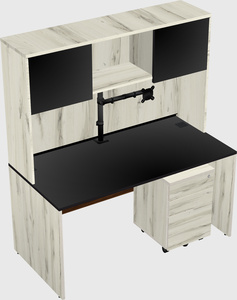 Rectangular desk