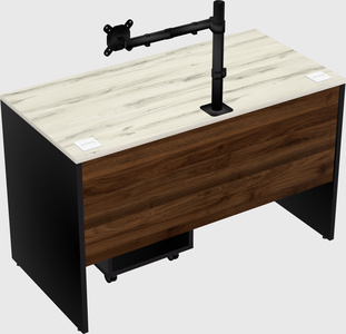 Rectangular desk
