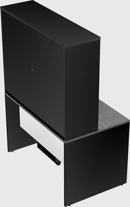 Rectangular desk