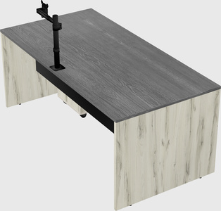 Rectangular desk