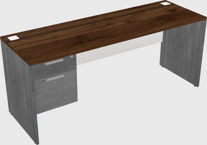 Rectangular desk