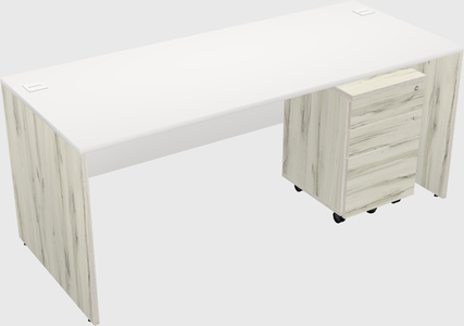 Rectangular desk
