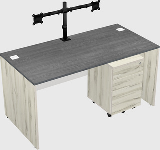 Rectangular desk