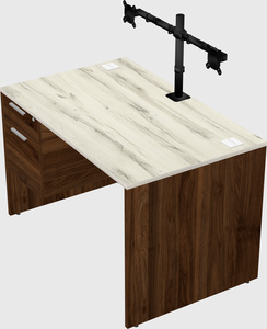 Rectangular desk