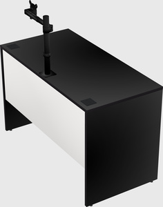 Rectangular desk