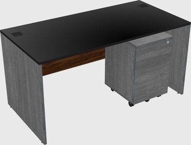 Rectangular desk