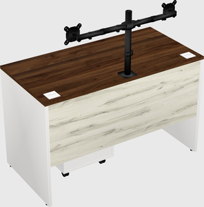 Rectangular desk