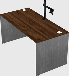 Rectangular desk
