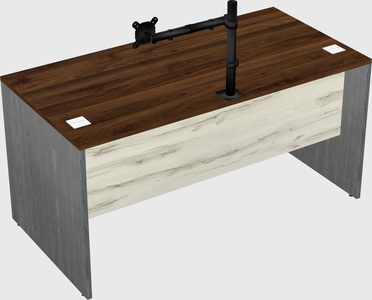 Rectangular desk