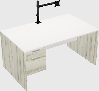 Rectangular desk