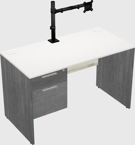 Rectangular desk