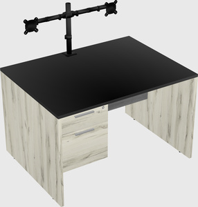 Rectangular desk