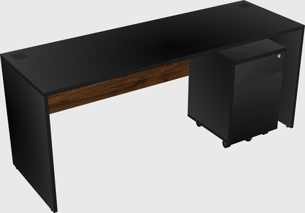 Rectangular desk