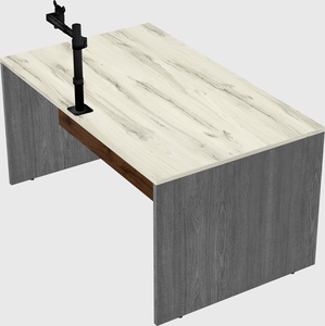 Rectangular desk