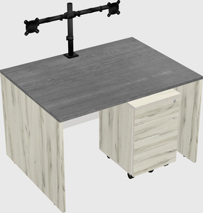 Rectangular desk
