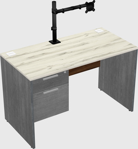 Rectangular desk