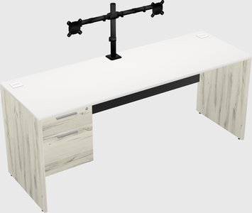 Rectangular desk