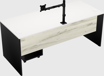 Rectangular desk