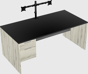 Rectangular desk